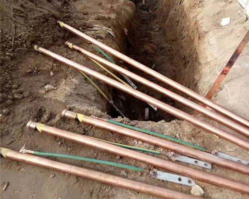 離子接地極 純銅離子接地極 銅包鋼離子接地極施工